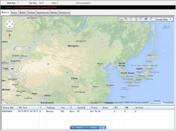 All Maps Web Based GPS Vehicle Tracking System Software Support Multi Language